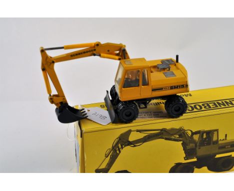 CONRAD 2817 SENNEBOGEN SM 15 MOBILE EXCAVATOR SCALE 1:50 VGC DAMAGED BOX