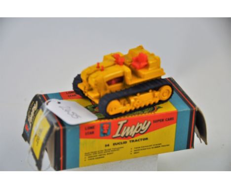 LONE STAR IMPY SUPER CARS MODEL 34 EUCLID TRACTOR YELLOW GC