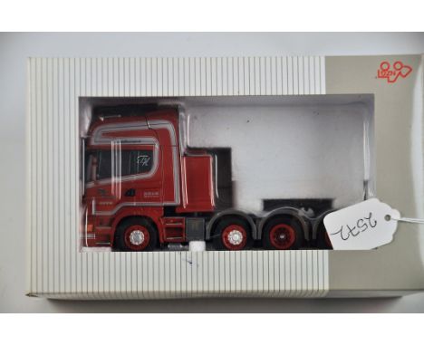 NZG MODEL 717/02 SCANIA R 4 AXLES CAN SCALE 1:50 GC WITH BOX