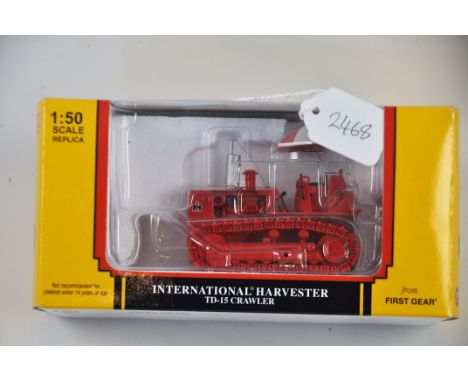 FIRST GEAR CONSTRUCTION PIONEERS INTERNATIONAL HARVESTER TD-15 CRAWLER SCALE 1:50 GC