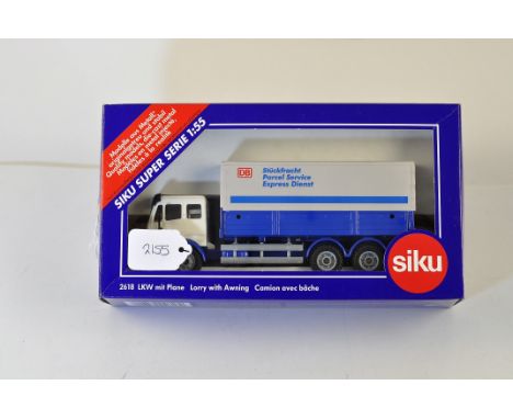 1:55 SCALE SIKU MODEL NO - 2618 LORRY WITH AWNING 