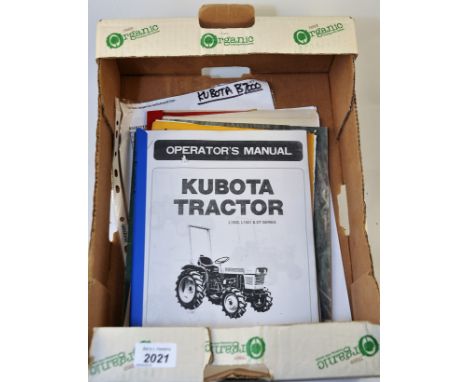 KUBOTO TRACTOR MANUAL ETC