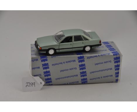 CONRAD MODEL 1022 GREEN AUDI 100 SCALE 1:43 GC