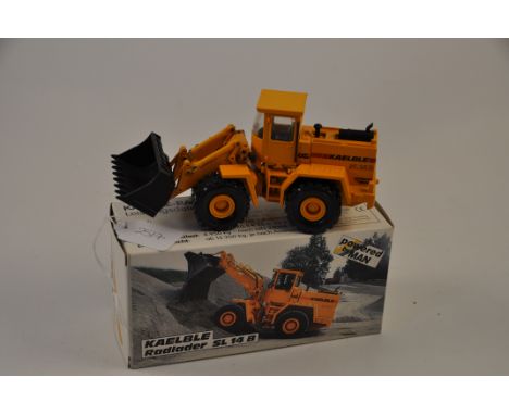 NZG MODEL 389 KAELBLE SL14B EXCAVATOR SCALE 1:50 GC