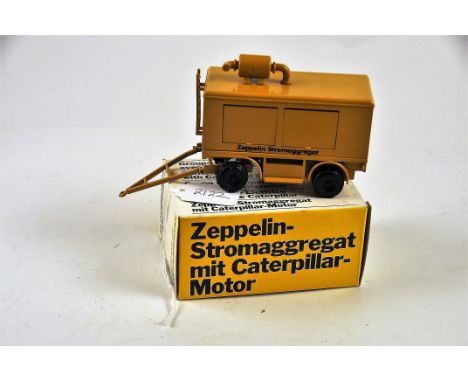 NZG MODEL 210 CATAPILLAR GENERATOR SET WITH CAT DIESEL ENGINE SCALE 1:50 VGC