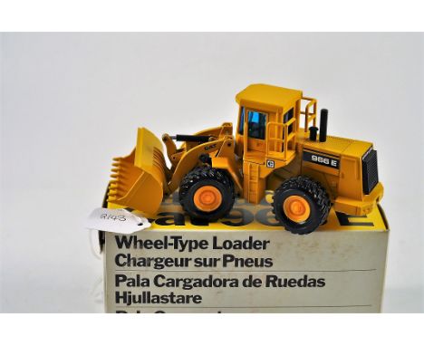 NZG MODEL 237 CAT 966E WHEEL TYPE LOADER SCALE 1:50 VGC