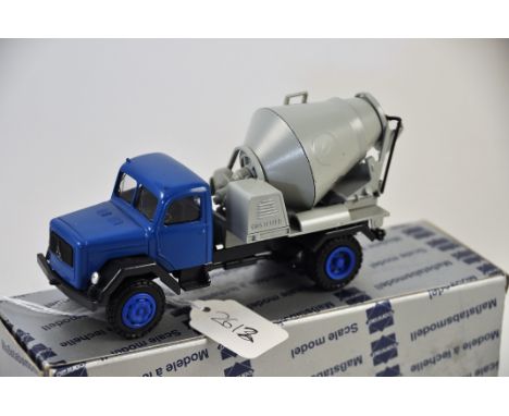 CONRAD MODEL 1033 STETTER CEMENT MIXER SCALE 1:43 GC WITH BOX