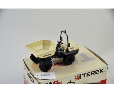 NZG MODEL 729 TEREX TA6S SITE DUMPER WHITE SCALE 1:50 GC