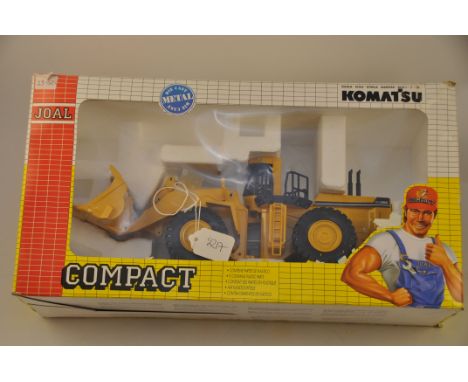 JOAL COMPACT REF 198 KOMATSU WA 800 WHEEL LOADER SCALE 1:50 VGC