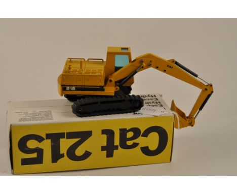 NZG MODEL 190 CAT 215 EXCAVATOR SCALE 1:50 VGC