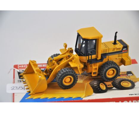 SHINSEI KOMATSU WA350 WHEEL LOADER SCALE 1:50 GC