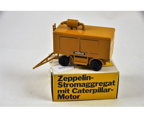 NZG MODEL 210 CATERPILLAR GENERATOR SET WITH CAT DIESEL ENGINE SCALE 1:50 VGC