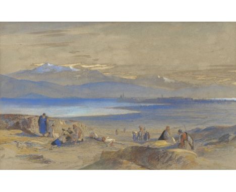 Edward Lear (British, 1812-1888)View of Janina watercolour and pastel29 x 45.5cm (11 7/16 x 17 15/16in).Footnotes:ProvenanceW