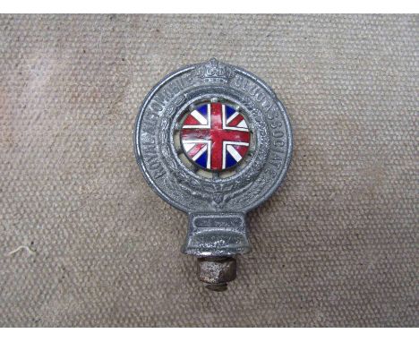 A Royal Automobile Club Associate badge - age related pitting 
