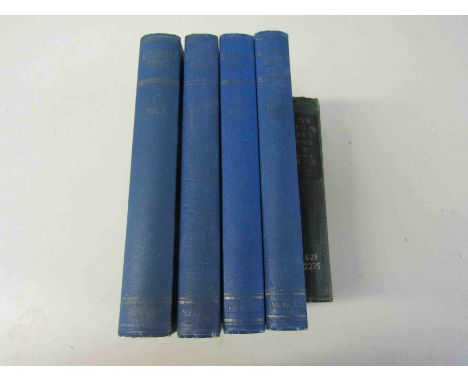 Newness "Automobile Repair" editions I - IV and a copy of "Motor Cycles and how to manage them"