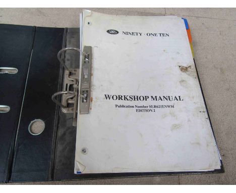 Land Rover 110 workshop manual 