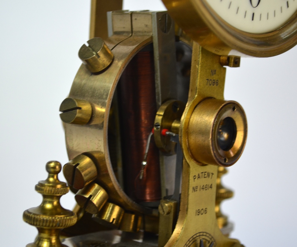 A late 19th/20th century clock by the Eureka Clock Co