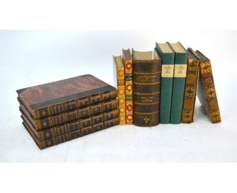 White, Gilbert, The Natural History of Selborne, 4to, Cassell &amp; Co. 1911, full calf; Beckford, Peter, Thoughts on Hunting