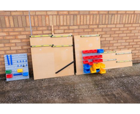 Tool Storage - Two magnetic wall mountable tool holders and storage racks. [4]. [W]

NOTE: THIS LOT IS NOT AVAILABLE FOR IN H