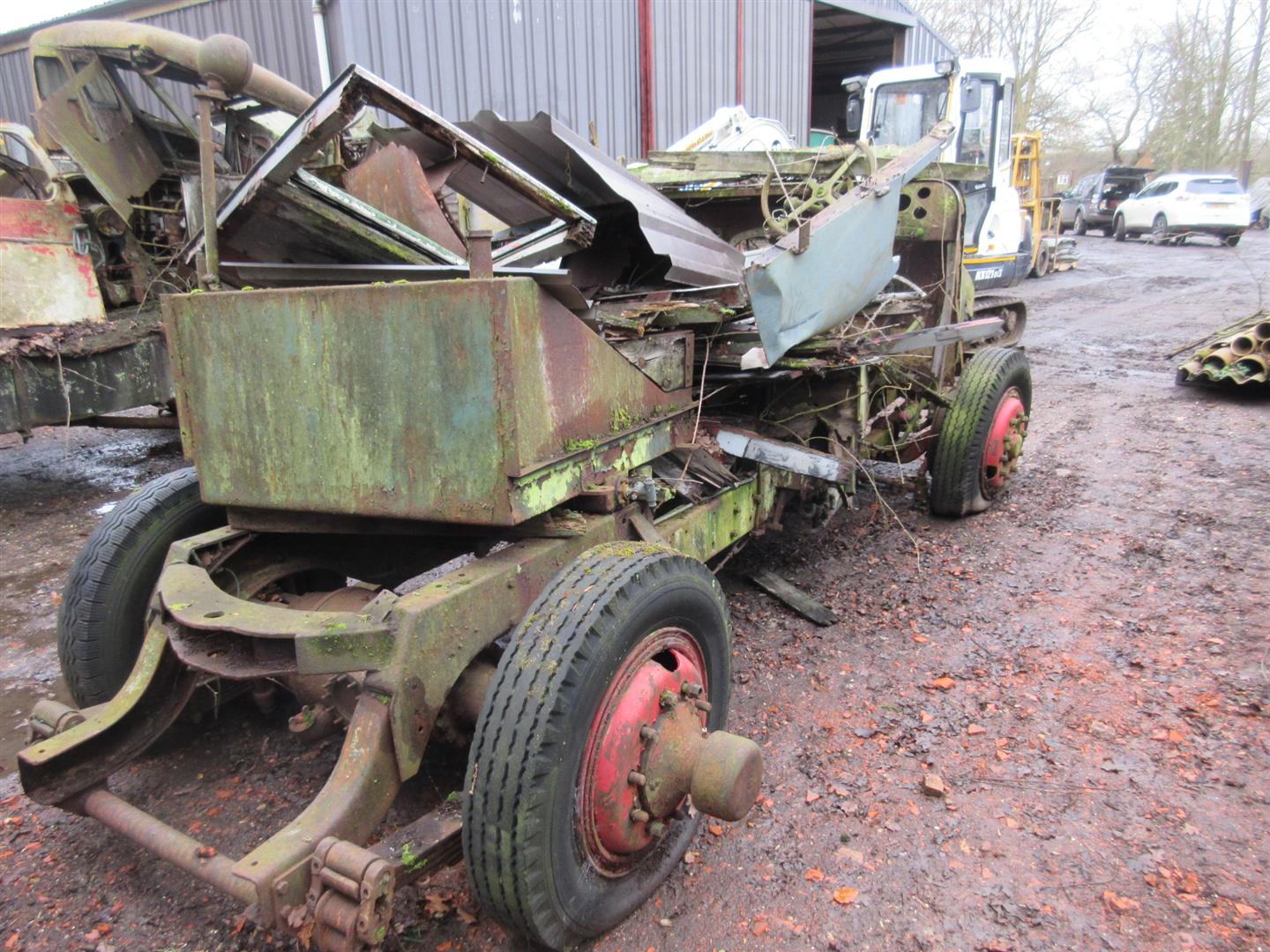 Scammell Ballast Tractor Fitted with Gardner 5LW diesel engine