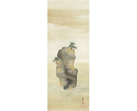 KAMISAKA SEKKA (1866-1942)Mount Horai Meiji (1868-1912) or Taisho (1912-1926) era, early 20th centuryKakejiku (hanging scroll