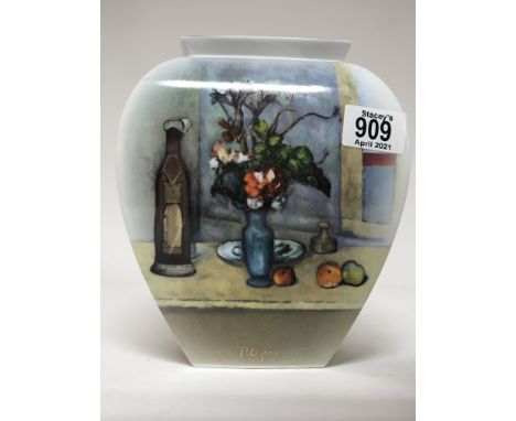 A limited edition Goebel vase- Arts Orbis. Height 21cm approx