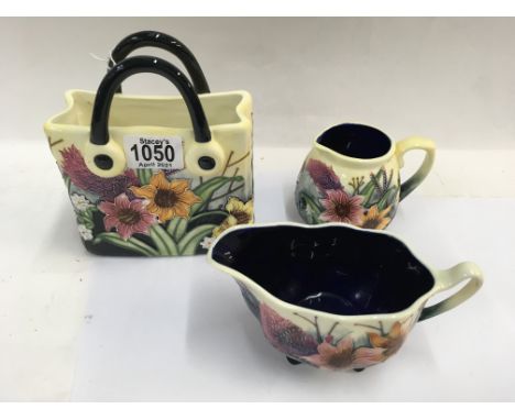 5 old Tupton ware ceramic items.