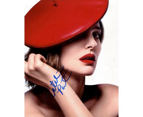 PORTMAN NATALIE: (1981- ) Israeli-American Actress, Academy Award winner. Very attractive signed colour 8 x 10 photograph of 