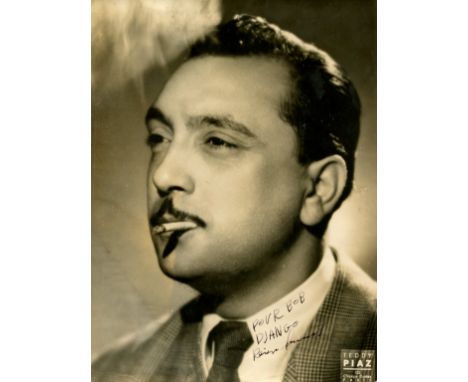 REINHARDT DJANGO: (1910-1953) Romani-French jazz guitarist and composer, one of the first major jazz talents to emerge in Eur