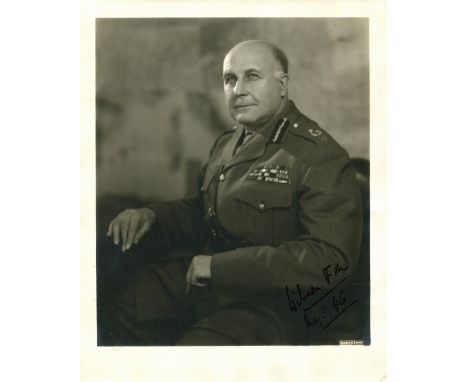 WILSON HENRY: (1881-1964) British Field Marshal who served as General Officer Commanding-in-Chief British Troops in Egypt 193