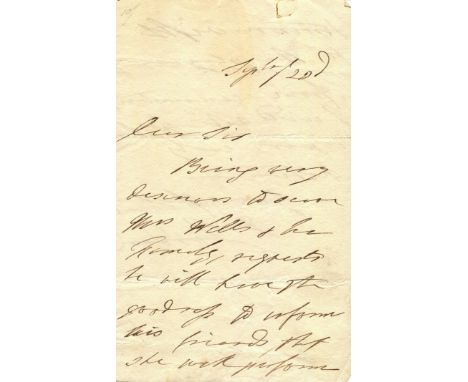 JORDAN DOROTHEA: (1761-1816) Anglo-Irish actress and courtesan, the long-time mistress of Prince William, Duke of Clarence (l