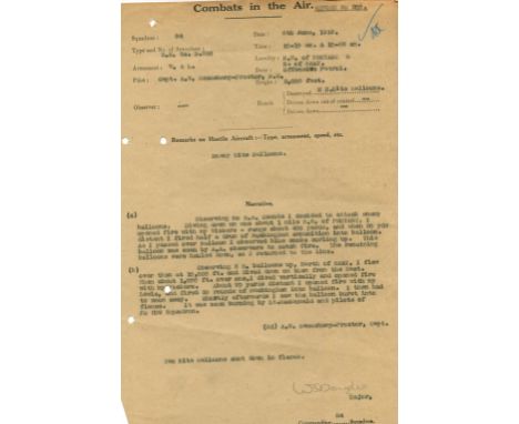 [BEAUCHAMP-PROCTOR ANDREW]: (1894-1921) South African fighter ace of World War I, Victoria Cross winner for his aerial action