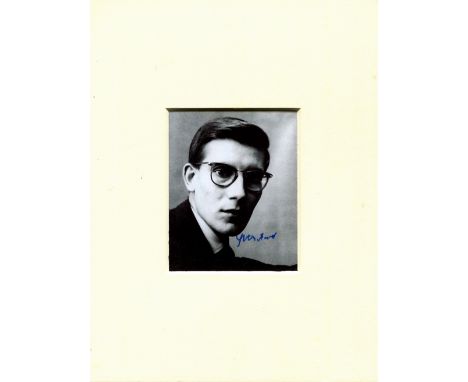 SAINT LAURENT YVES: (1936-2008) French fashion Designer. Founder in 1962 of the Yves Saint Laurent fashion label. Signed 3.5 