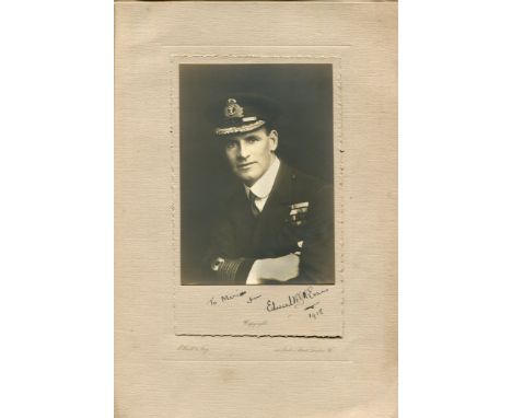 EVANS EDWARD R.G.R.: (1880-1957) 1st Baron Mountevans. British Admiral and Antarctic explorer, second-in-command on Robert Fa