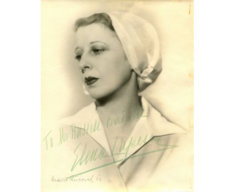 LUPESCU MAGDA: (1899-1977) also known as Princess Elena of Romania. She was the mistress and later wife of King Carol of Roma