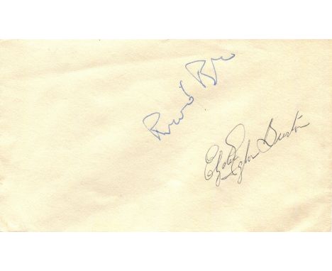 BURTON & TAYLOR: BURTON RICHARD (1925-1984) Welsh actor & TAYLOR ELIZABETH (1932- 2011) English actress, Academy Award winner