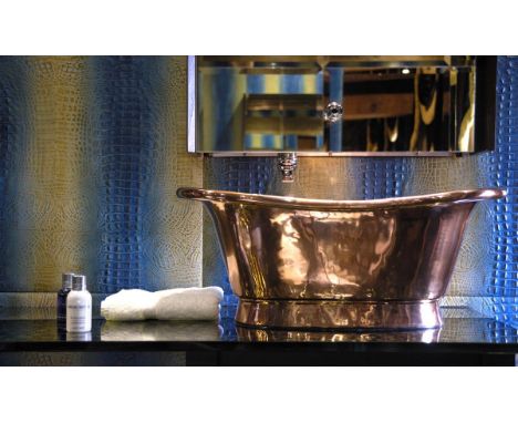 { Option of lots:  730, 731, 732 } William Holland BATEAU BASIN Copper Outer Nickel Inner As The Original Creator Of Contempo