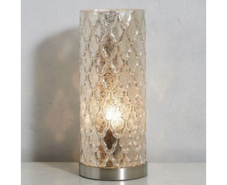 Genevieve Mercury Uplight Table Lamp This is a beautiful lighting addition for any home, the Genevieve Mercury Uplight Table 