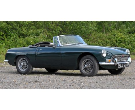 1964 MGB Roadster Manual Petrol. Registration number: FLG 228B.Mileage: 68,846.Current owner has inherited this MGB Roadster 