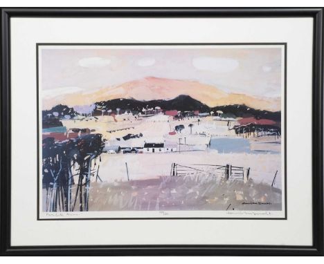 * HAMISH MACDONALD DA PAI (SCOTTISH 1935 - 2008),FARM GATE, ARRANlimited edition print on paper, signed, titled and numbered 