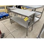 Stainless Steel Table (Located in Oelwein, IA) (Rigging & Loading: $25)