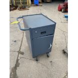 Metal Cabinet on Casters (Located in Oelwein, IA) (Rigging & Loading: $25)
