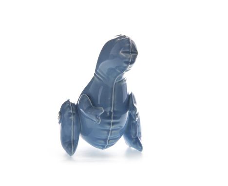 BRETT KERN (AMERICAN CONTEMPORARY), T-REX ceramic approx 20cm high Note: Born and raised in Pennsylvania, Brett Kern began hi