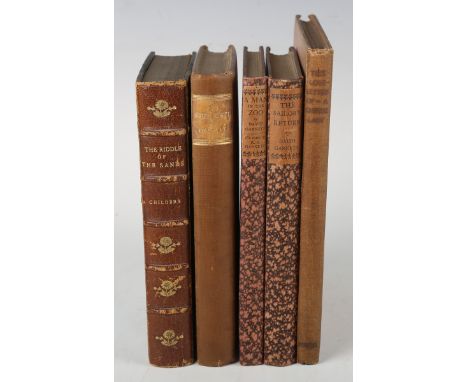 CHILDERS, Erskine. The Riddle of the Sands, A Record of Secret Service. London: Smith, Elder, &amp; Co., 1908. Second edition