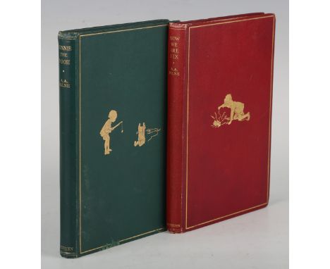 MILNE, A.A. Winnie-the-Pooh. London: Methuen, 1926. First edition, first impression, 8vo (189 x 120mm.) Numerous illustration