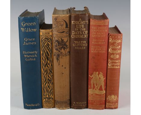ILLUSTRATED BOOKS. - Warwick GOBLE (illustrator) and Grace JAMES. Green Willow and Other Japanese Fairy Tales. London: Macmil