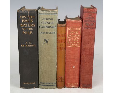 AFRICA. - A.L. KITCHLING. On the Backwaters of the Nile. London: T. Fisher Unwin, 1912. First edition, 8vo (218 x 140mm.) 56 