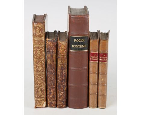 [MAUREPAS, Jean Frederic Phelypeaux de.] Les Etrennes de La Saint-Jean. Troyes: Oudot, 1751. Third edition, 8vo (152 x 84mm.)