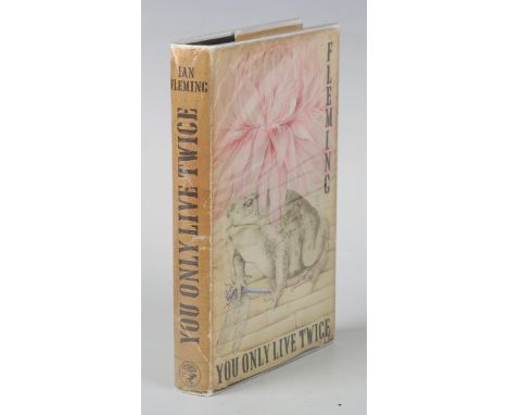 FLEMING, Ian. You Only Live Twice. London: Jonathan Cape, 1964. First edition, first state, 8vo (188 x 121mm.) (Mild toning, 