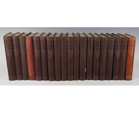 HARDY, Thomas. The Wessex Novels. London: Macmillan and Co., Limited, 1912-1920. Mixed editions, 8vo (223 x 138mm.) Half-titl